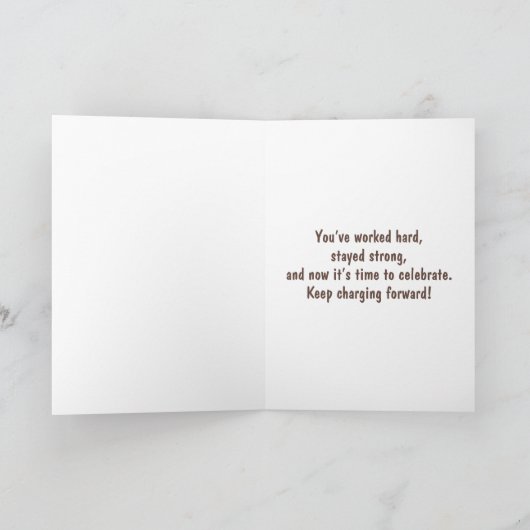 Horse Graduation Kaart (Binnen)