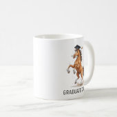 Horse Graduation Personalized Koffiemok (Voorkant rechts)