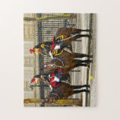 Horse Guard Paris. Legpuzzel (Verticaal)