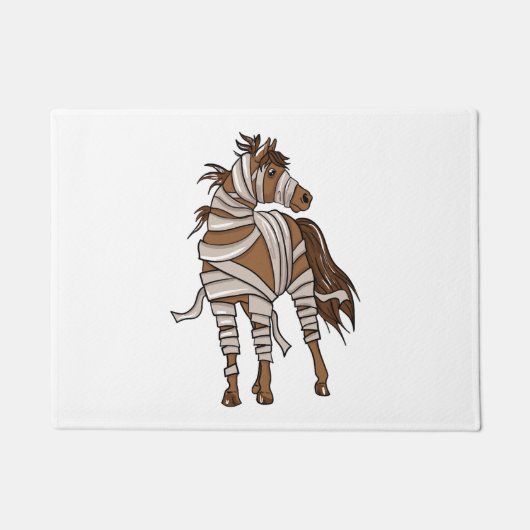 Horse Halloween Deurmat (Voorkant)