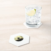 horse halloween headless horseman Pumpkin and moon Kartonnen Onderzetters (Insitu)