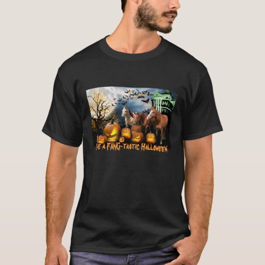 Horse Halloween T-Shirt (Voorkant)