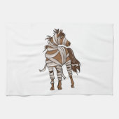 Horse Halloween Theedoek (Horizontaal)