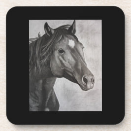 Horse Hand Drawn Art Bier Onderzetter