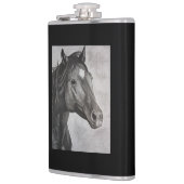 Horse Hand Drawn Art Heupfles (Links)