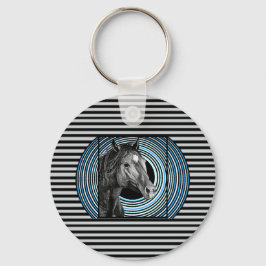 Horse Hand Drawn Art Sleutelhanger