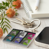 Horse Hand Drawn Art Sleutelhanger (Voorkant Rechts)