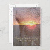 Horse Happy Jubileum Briefkaart (Voorkant / Achterkant)