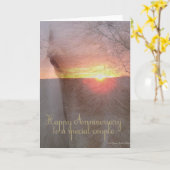 Horse Happy Jubileum Kaart (Gele Bloem)