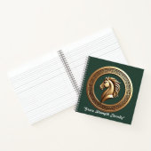 "Horse Haven Crest" Notitieboek (Binnen)