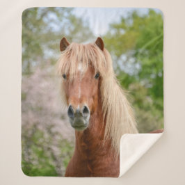 Horse Head Aegidienberger cross-IJsland en Paso Sherpa Deken