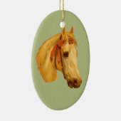 Horse Head  Art Ornament (Rechts)
