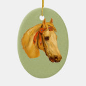 Horse Head Art Ornament (Voorkant)