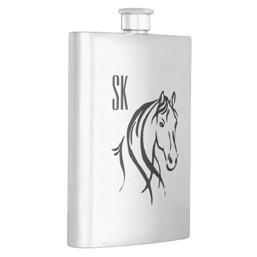 Horse Head Monogram Flacon (Rechts)