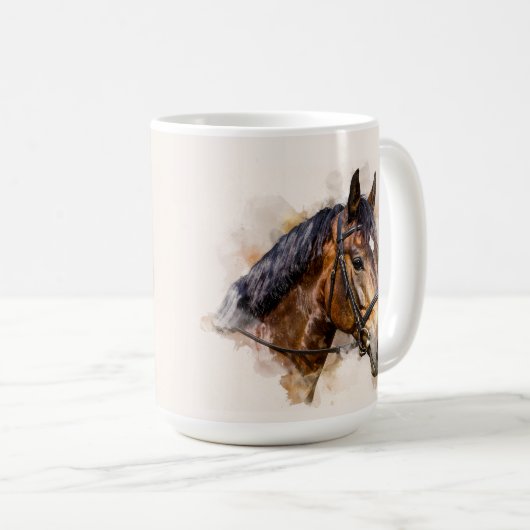 Horse Head Mug Koffiemok (Voorkant rechts)