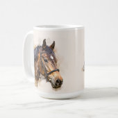 Horse Head Mug Koffiemok (Voorkant links)
