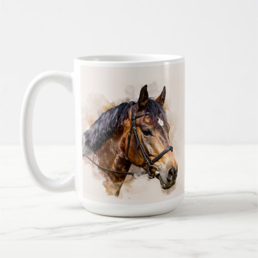 Horse Head Mug Koffiemok (Links)