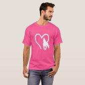Horse Heart Equestrian T-shirt (Voorkant volledig)