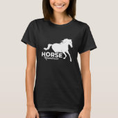 Horse Herdenking Gift T-shirt (Voorkant)