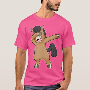 Horse Hip Hop Dance Dab T-shirt
