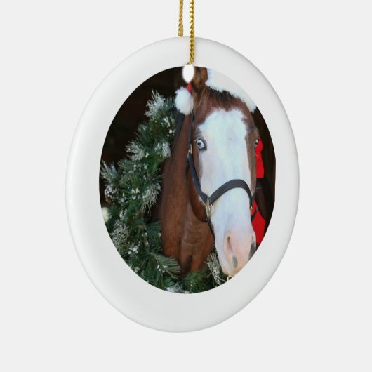 Horse Holiday Ornament (Rechts)
