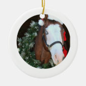 Horse Holiday Ornament (Voorkant)