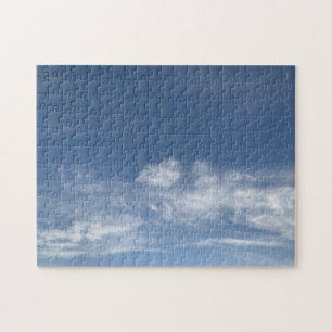 Horse hoofdwolken blauw hemelbeeld legpuzzel