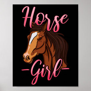 Horse Horseback Riding Equestrian Show Jumping Poster