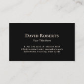 Horse Horseback Riding Modern Pony Club Equine Visitekaartje (Achterkant)