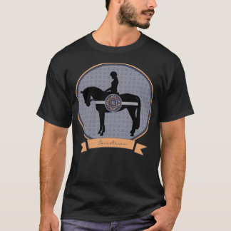 HORSE HORSES artsy ranch T-shirt
