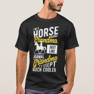 Horse Horses Funny Gift Riding Gift horse racing c T-shirt