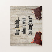 Horse Humor Jigzaag Puzzle Legpuzzel (Verticaal)