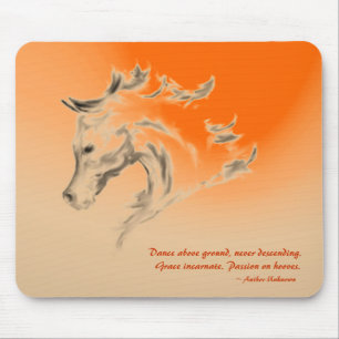 Horse Illustration Mousepad - Danc... - Gepersonal Muismat