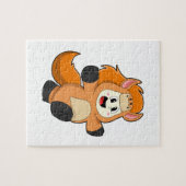 Horse in Costume Legpuzzel (Horizontaal)