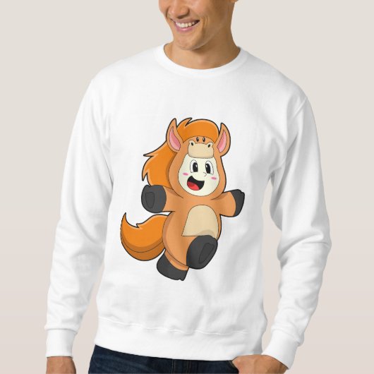 Horse in Costume Trui (Voorkant)