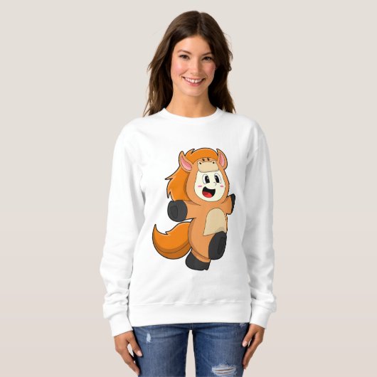 Horse in Costume Trui (Voorkant volledig)