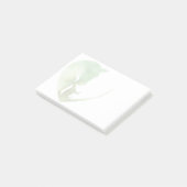 Horse in Heart - Green Post-it Notes (Schuin)