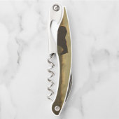 Horse in Sunrise Wine Bottle Opener (Voorkant)