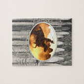 Horse Jigzaag Puzzle Legpuzzel (Horizontaal)