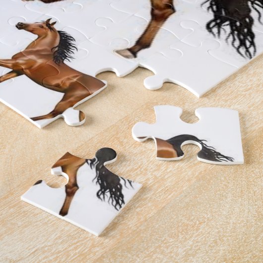 Horse Jigzaag Puzzle Legpuzzel (Zijkant)