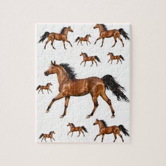 Horse Jigzaag Puzzle Legpuzzel (Verticaal)