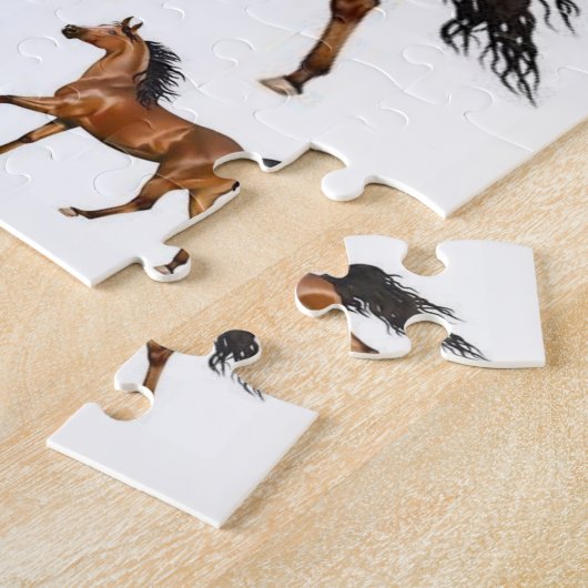 Horse Jigzaag Puzzle Legpuzzel (Zijkant)