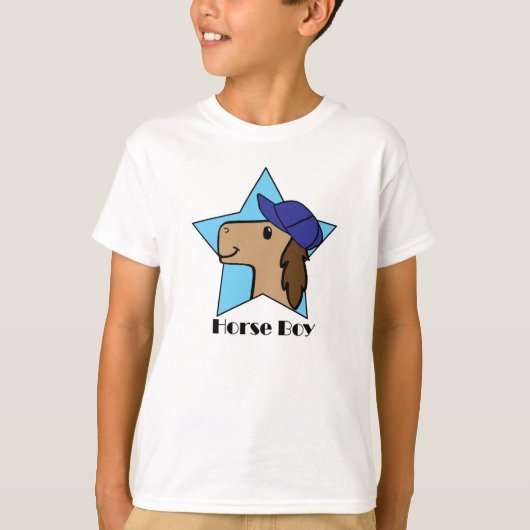 Horse jongen t-shirt (Voorkant)