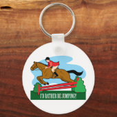 Horse Jump Sleutelhanger (Voorkant)