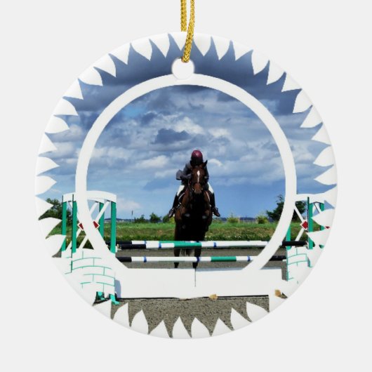 Horse Jumper Ornament (Voorkant)