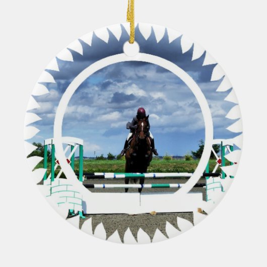 Horse Jumper Ornament (Achterkant)