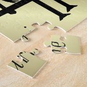 Horse Jumper w/Jouw naam Legpuzzel (Zijkant)