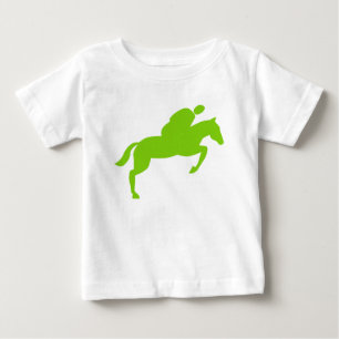Horse Jumping - Martian Green