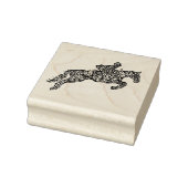 Horse Jumping Rubberstempel (Stempel)