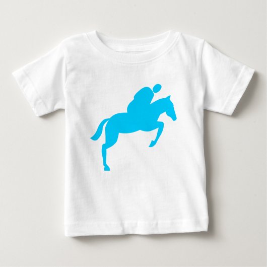 Horse Jumping - Sky Blue (Voorkant)